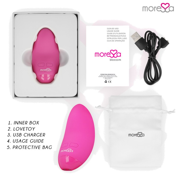 MORESSA Mini vibrador masajeador personal BLOSSOM