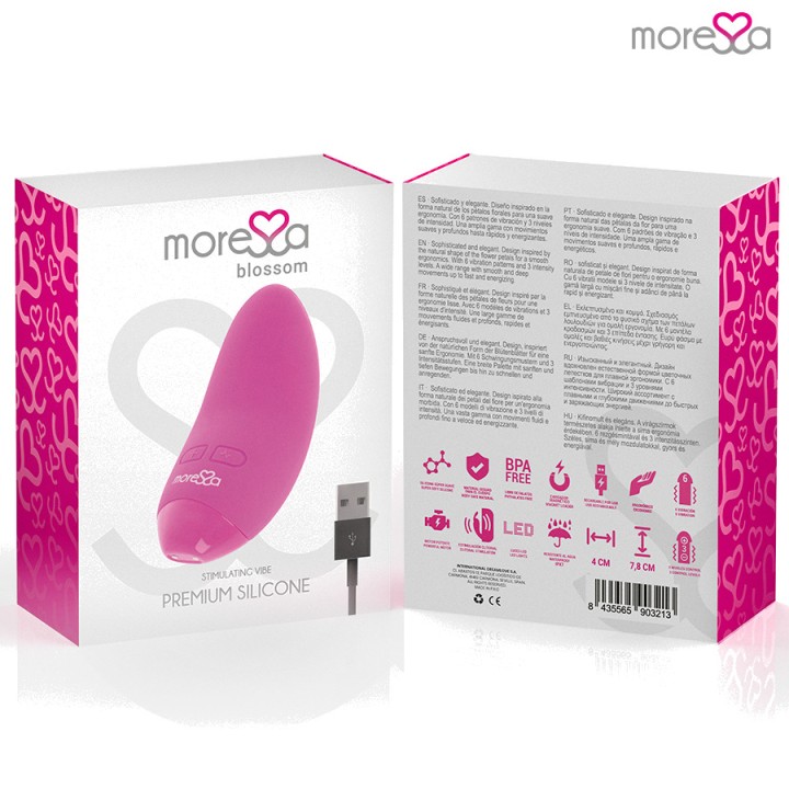 MORESSA Mini-Personalmassagevibrator BLOSSOM D-221125VAR