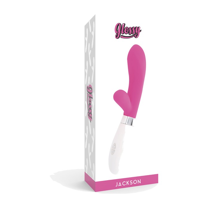 GLOSSY Vibrador rabbit JACKSON D-221102VAR