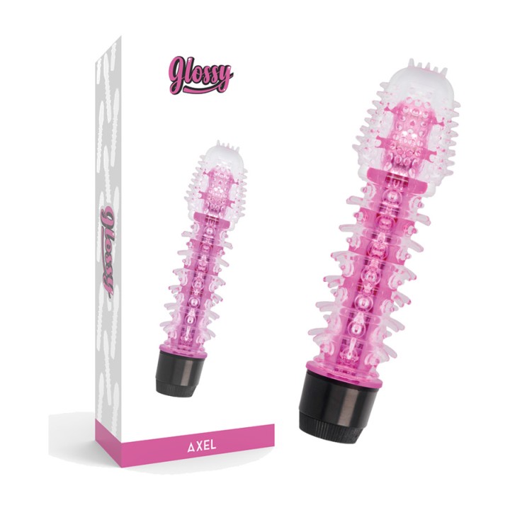 GLOSSY Classic vibrator AXEL D-221093VAR