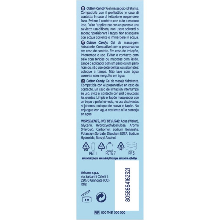 CONTROL 3-in-1 massage gel 200 ML D-221039VAR