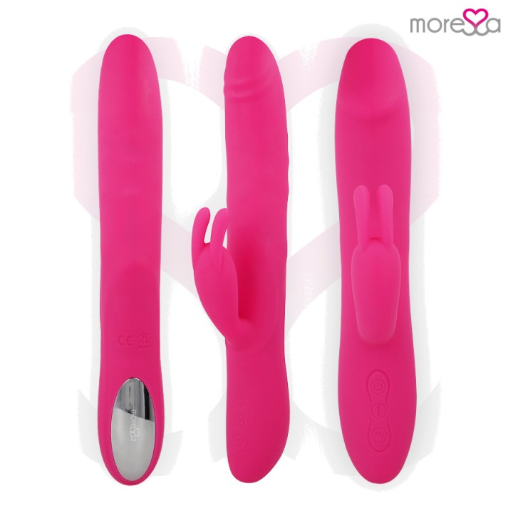 MORESSA Vibratore ricaricabile con movimento su e giù