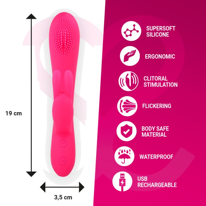 MORESSA Vibromasseur vaginal rechargeable à effet