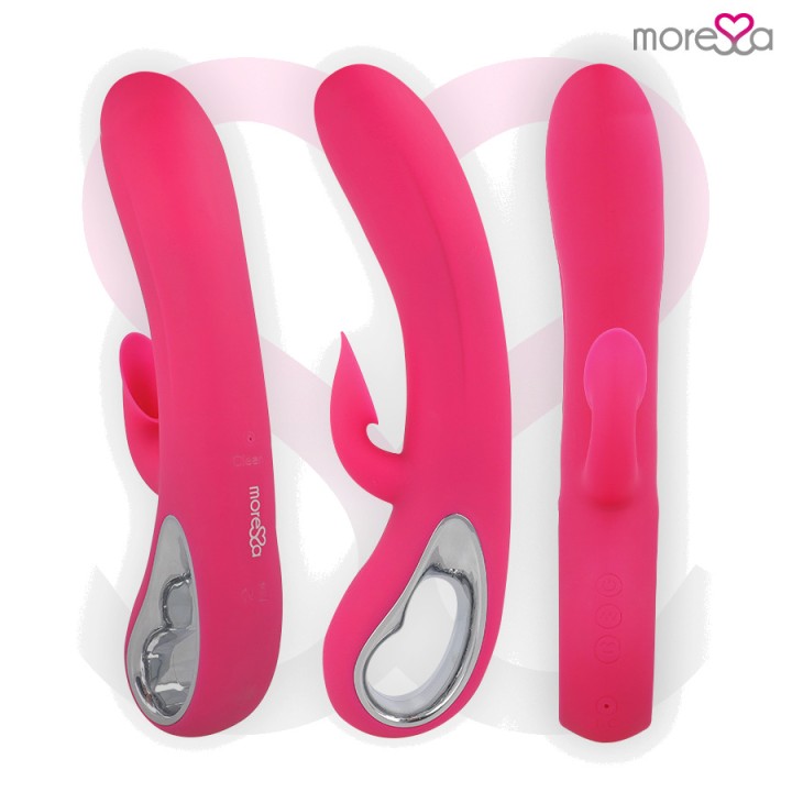 MORESSA Rechargeable clitoral suction stimulator with