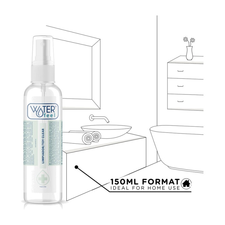 WATERFEEL Netejant d'objectes eroticès STERILE-150ML