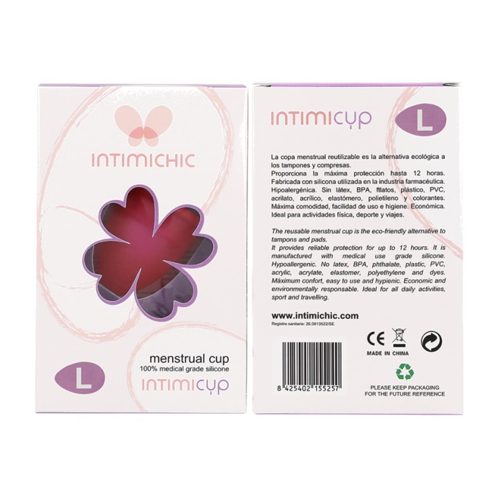 INTIMICHIC Medical-grade silicone menstrual cup D-213038VAR
