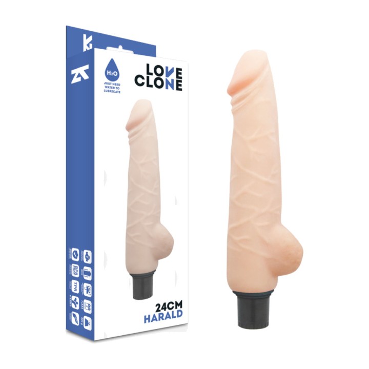 LOVECLONE Selbstschmierender realistischer Vibrator