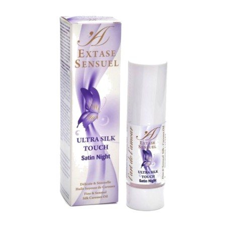 massageolja ultra silk touch satin night
