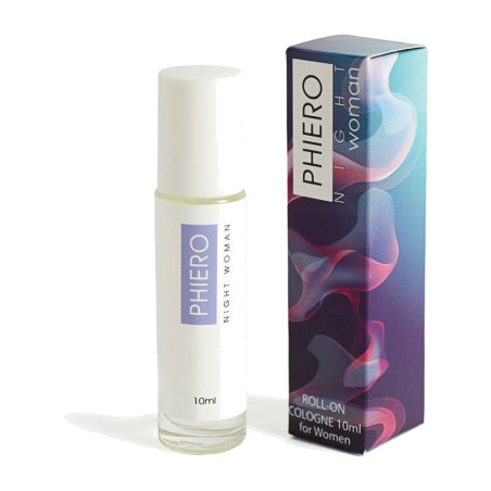 women's pheromone perfume with roll-on applicator phiero-night woman