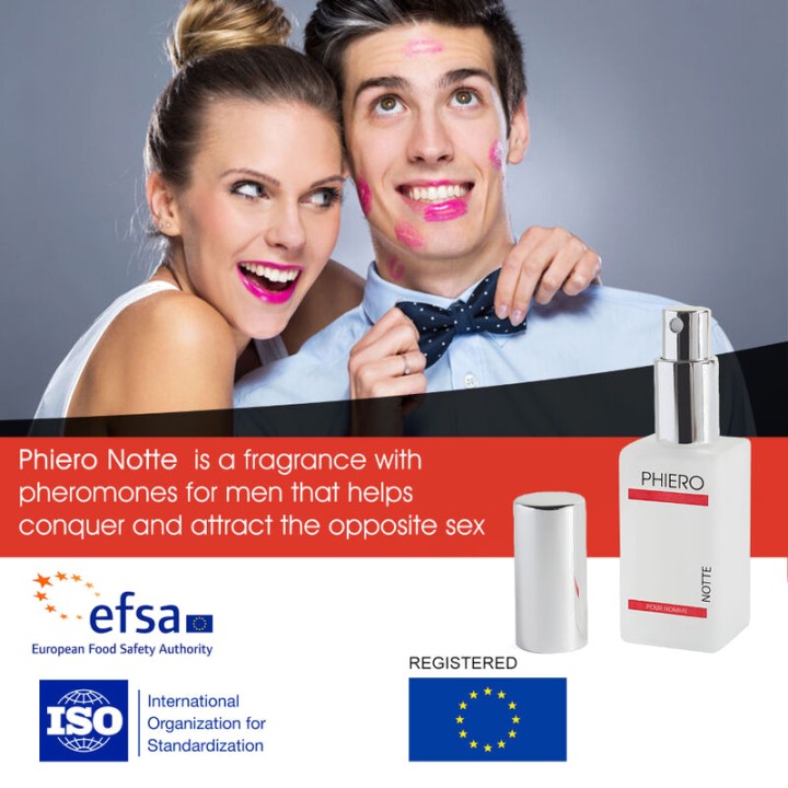 500 COSMETICS Perfume de feromonas masculino PHIERO-NOTTE