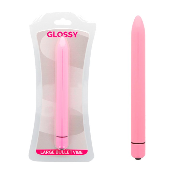 GLOSSY Vibrateur classique stylisé SLIM D-218353VAR