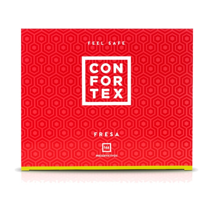 CONFORTEX Caja de preservativos con sabor 144 UDS D-208340
