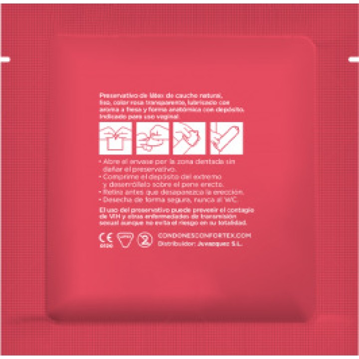 CONFORTEX Packung aromatisierter Kondome 144 UDS D-208340