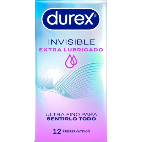 preservativi extra lubrificati invisible-12 uds