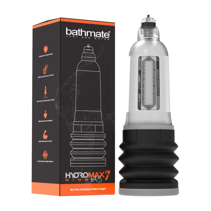 BATHMATE Bomba hidràulica d'augment de pèny HYDROMAX-7 WIDE