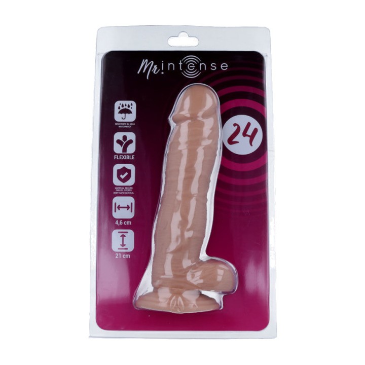 MR INTENSE Realistischer Penis, Modell 24 21CM Ø4,6CM