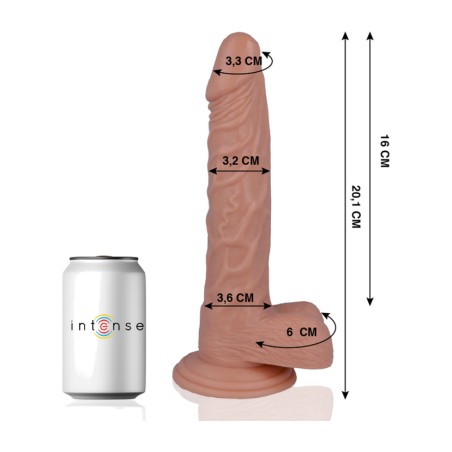 pene realístico modelo 21 20,1cm ø3,2cm