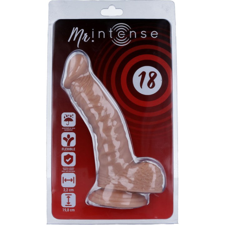 MR INTENSE Pénis réaliste, modèle 18 19,8CM Ø3,2CM D-216099