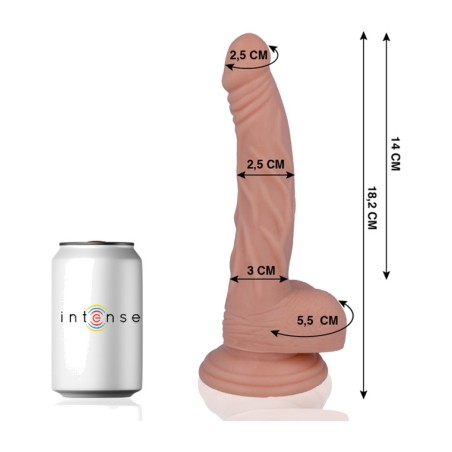 pene realístico modelo 12 18,2cm ø2,5cm