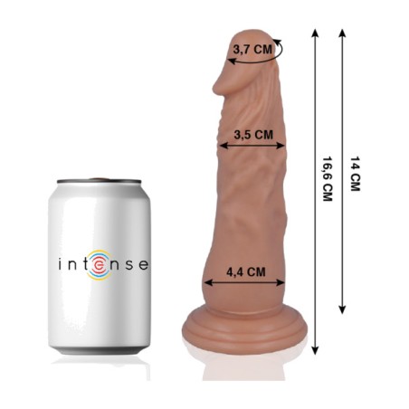 pene realístico modelo 6 16,6cm ø4,4cm