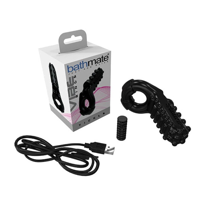 BATHMATE Anello vibratore per pene TICKLE-22640 D-215385