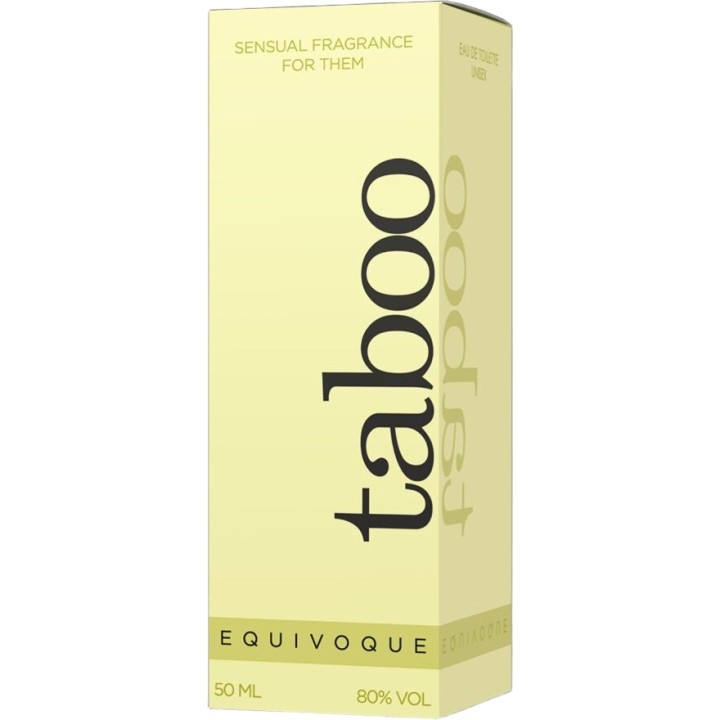 RUF Unisex pheromone perfume TABOO-EQUIVOQUE 50 ML D-213996