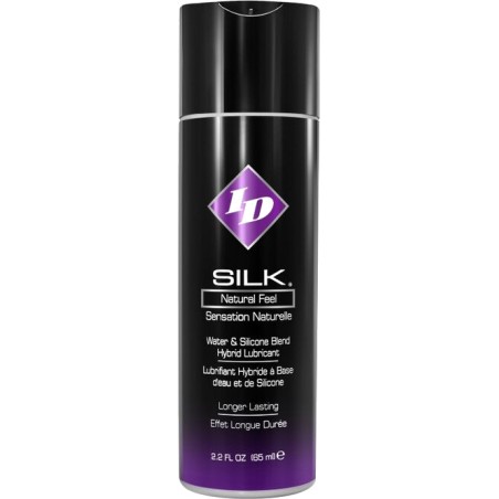 lubricant hibrid cu bază apă și silicone cu textură naturală silk 65 ml