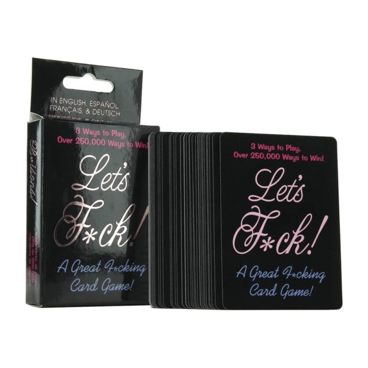 KHEPER GAMES Erotisk kortspil LETS FUCK D-213291