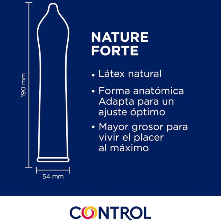 CONTROL Extra-safe condoms NATURE FORTE 144 UDS D-197835