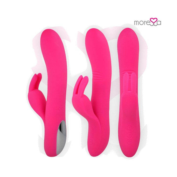 MORESSA Vibromasseur rechargeable à effet ondulant ETHAN