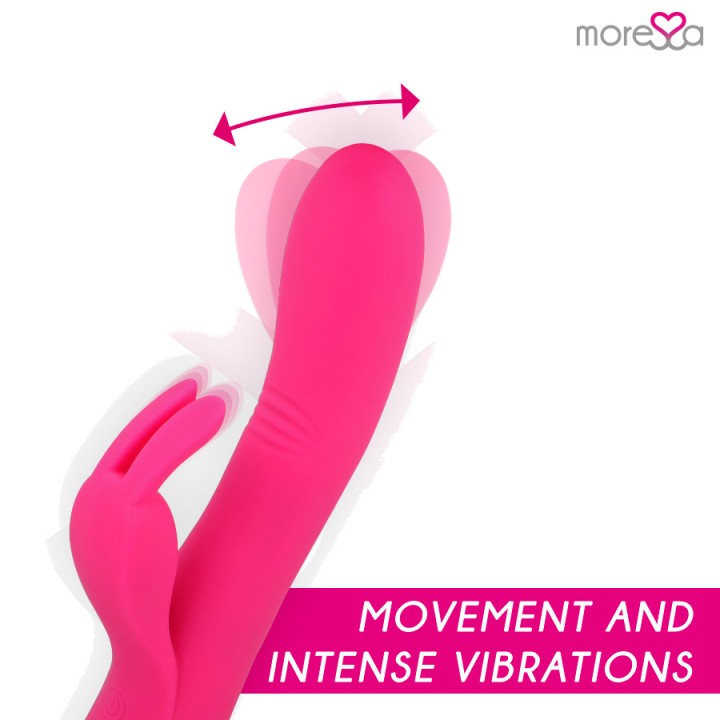MORESSA Vibromasseur rechargeable à effet ondulant ETHAN