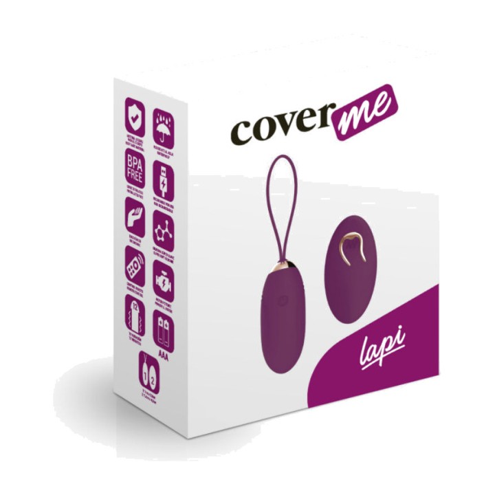 COVERME Ou vibrador amb control remot LAPI D-213101