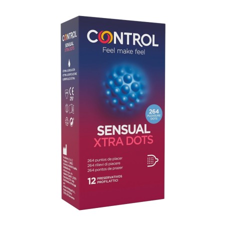 préservatifs à points en relief xtra dots 12 uds