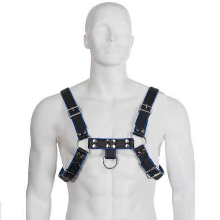 leather chest harness for men chest bulldog