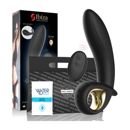vibrateur gonflable anal et vaginal puissant avec télécommande 38250