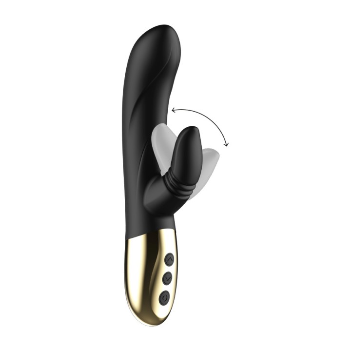 IBIZA TECHNOLOGY Vibrador rabbit con efecto lamida