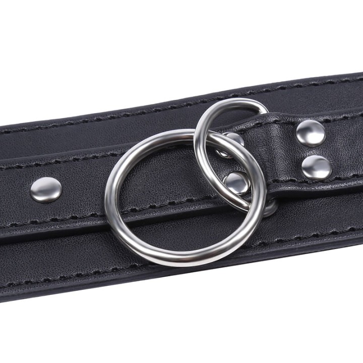 OHMAMA Wrist restraints with rings FETISH D-230355
