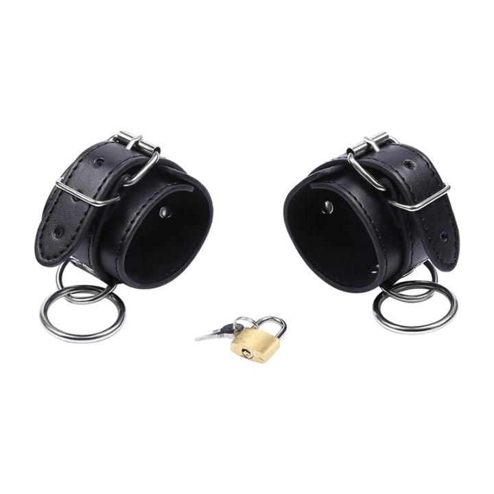 OHMAMA Restricciones de muñecas con anillas FETISH D-230355