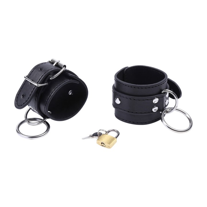 OHMAMA Restricciones de muñecas con anillas FETISH D-230355