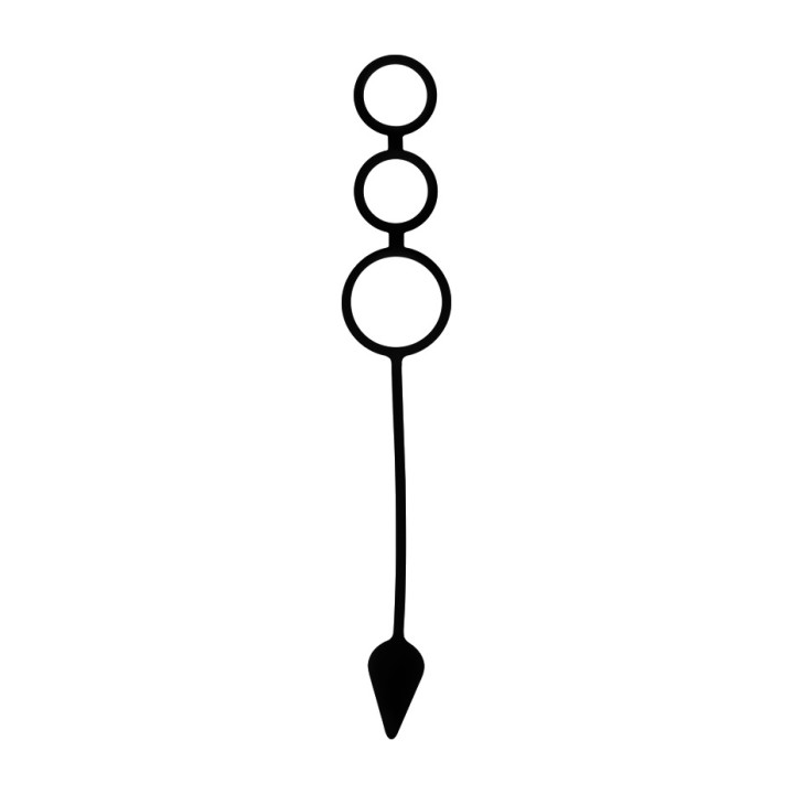 OHMAMA Penisringe mit Silikonplug FETISH D-230300