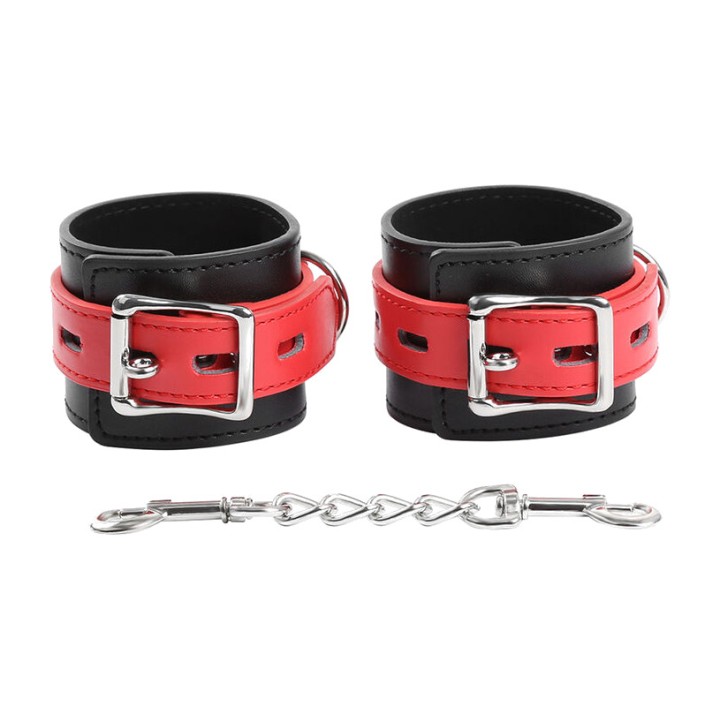 OHMAMA Wrist cuffs with locking buckle FETISH D-230102