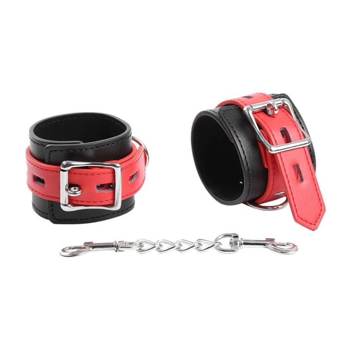 OHMAMA Wrist cuffs with locking buckle FETISH D-230102