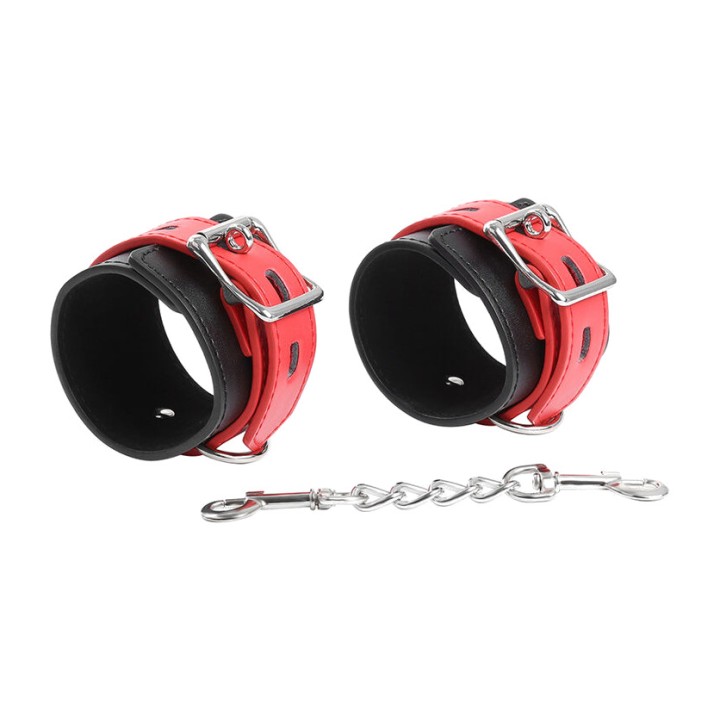 OHMAMA Wrist cuffs with locking buckle FETISH D-230102