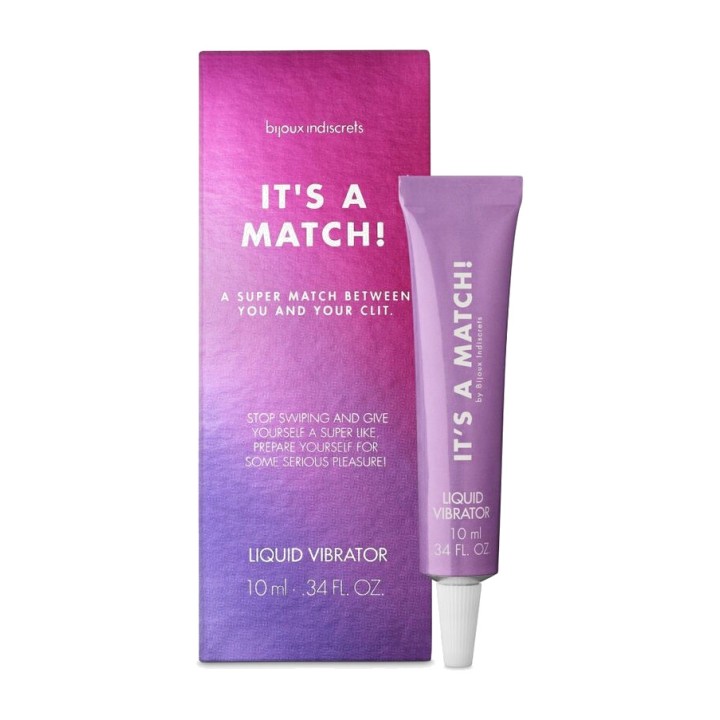 BIJOUX INDISCRETS Vibratore liquido stimolante ITS A MATCH