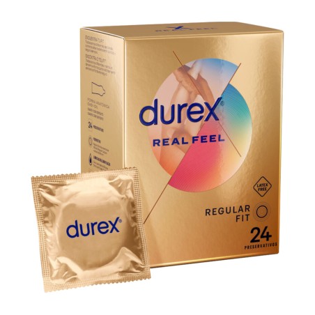 preservativi senza lattice real feel 24 uds