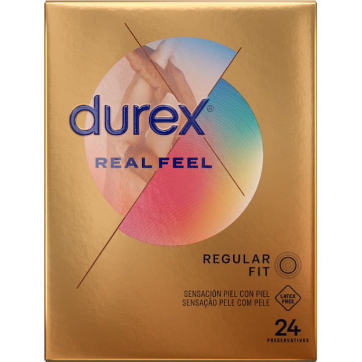 DUREX Préserver sans latex REAL FEEL 24 UDS D-202788