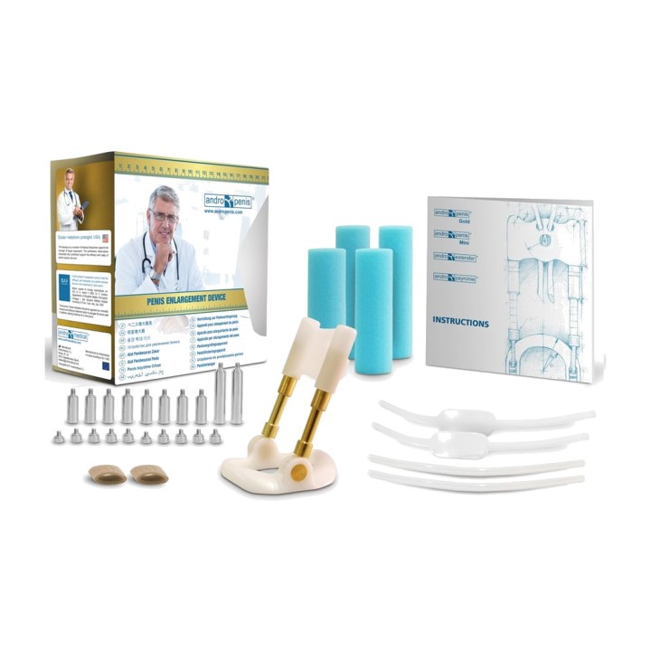 ANDRO MEDICAL Extensor mecánico de pene ANDROPENIS-GOLD