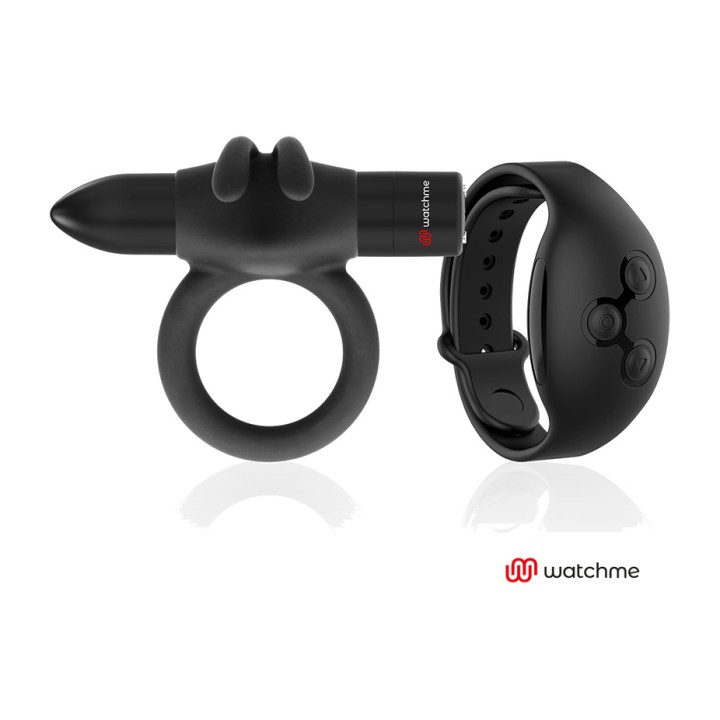 BLACKSILVER Anneau vibrant pour pénis avec télécommande
