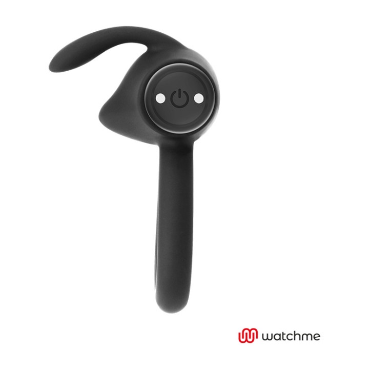 BLACKSILVER Vibrating ring for the penis with remote control
