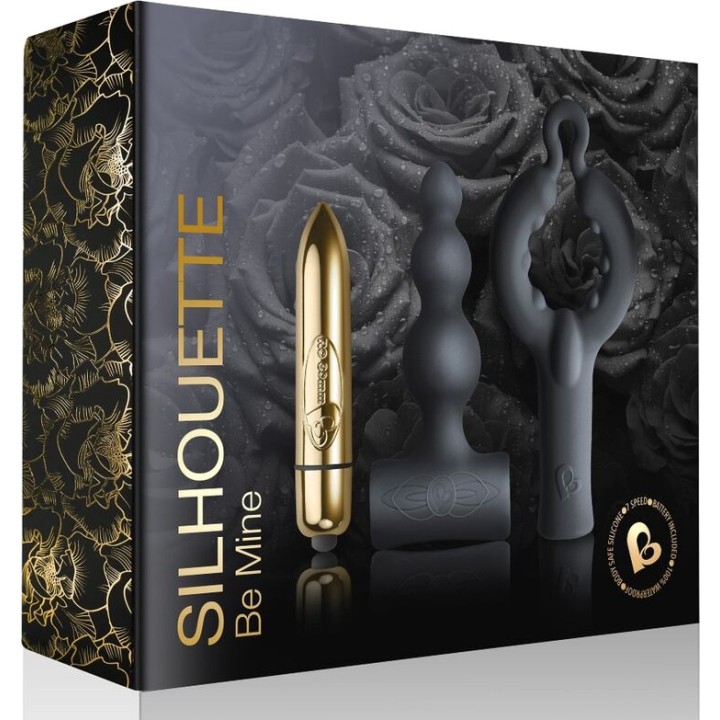 ROCKS-OFF Set di giocattoli per coppie SILHOUETTE BE MINE